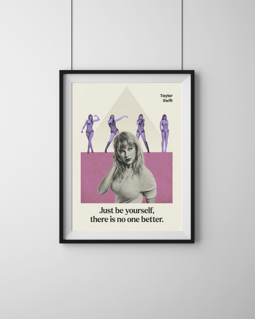 Taylor Swift Minimalist Eras Quote Poster | Aesthetic Music Wall Art