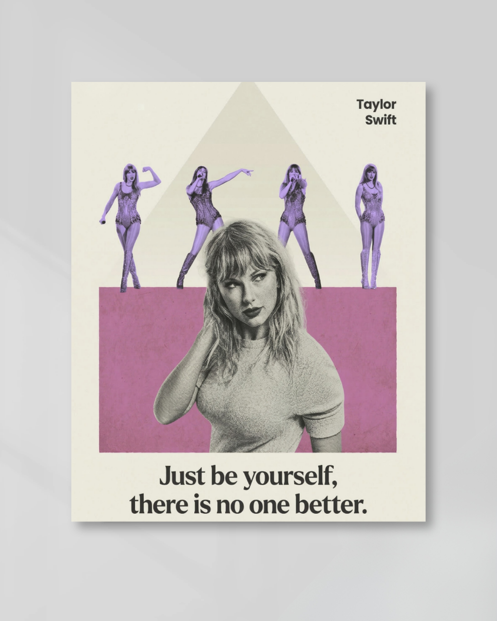 Taylor Swift Minimalist Eras Quote Poster | Aesthetic Music Wall Art