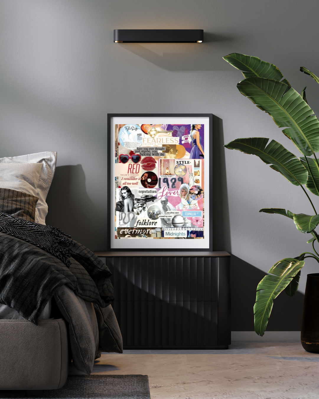 Taylor Swift All Eras Aesthetic Poster | Swiftie Wall Art for Room