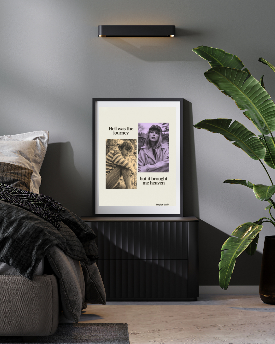 Taylor Swift Folklore Evermore Poster | Cottagecore Aesthetic Wall Art