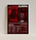 Sidhu Moosewala Moosetape Tracklist Poster | Punjabi Music Wall Art for Room