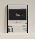 Shubh Chapter IV Tracklist Poster | Punjabi Hip-Hop Wall Art for Room